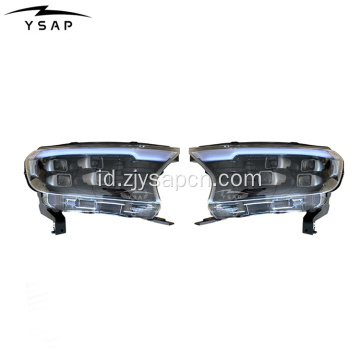 Ranger T7 T8 LED 4 Lensa Headlamp Headlamps